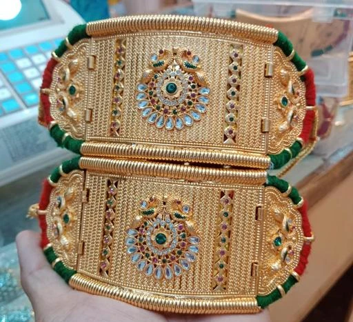 Gold bajuband sales ki design