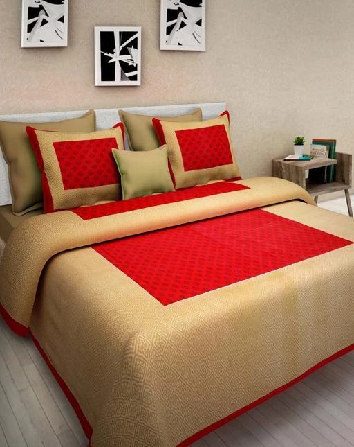 Checkout this latest Bedsheets
Product Name: *Trendy Bedsheets*
Fabric: Cotton
Type: Flat Sheets
Print or Pattern Type: Floral
No. Of Pillow Covers: 2
Ideal For: Adult
Ideal Season: Summer
Thread Count: 140
Size: Double Queen
Multipack: 1
Country of Origin: India
Easy Returns Available In Case Of Any Issue


Catalog Rating: ★3.8 (91)

Catalog Name: Trendy Bedsheets
CatalogID_6124640
C53-SC1101
Code: 454-26668954-9921