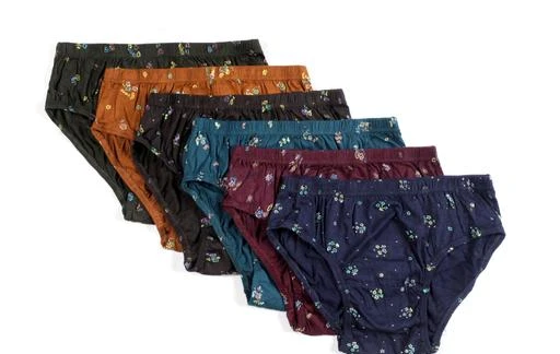 Women Hipster Multicolor Cotton Panty (Pack of 6)