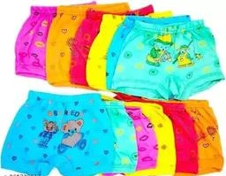  Kids Baby Baby And Multicolor Shorty Bloomer Innerwear Pack Of 6  /