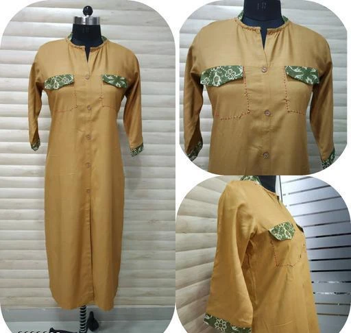Kurtis & Kurtas
Women Rayon A-line Solid Mustard Kurti
Fabric: Rayon 
Sleeves: Sleeves Are Included
Size:  M - 38 in L - 40 in XL - 42 in XXL - 44 in
Length: Up To 45 in
Type: Stitched
Description: It Has 1 Piece Of Women's Kurti
Color: Wine
Work : Embroidery
Country of Origin: India
Sizes Available: 

SKU: 248-Wine
Supplier Name: KURTIPEDIA COLLECTION

Code: 943-2699692-7401

Catalog Name: Women Rayon A-line Solid Mustard Kurti
CatalogID_365599
M03-C03-SC1001