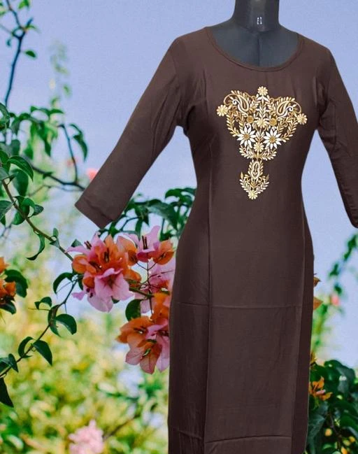 Checkout this latest Kurtis
Product Name: *Aagam Ensemble Kurtis*
Fabric: Rayon
Sleeve Length: Three-Quarter Sleeves
Pattern: Embroidered
Combo of: Single
Sizes:
L (Bust Size: 40 in) 
Country of Origin: India
Easy Returns Available In Case Of Any Issue


SKU: G-coffee guta
Supplier Name: BHANWARLAL BHAVESH KUMAR

Code: 923-27046816-9911

Catalog Name: Aagam Ensemble Kurtis
CatalogID_6256576
M03-C03-SC1001