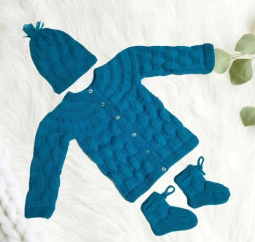 Handmade woolen sweater clearance design for baby boy