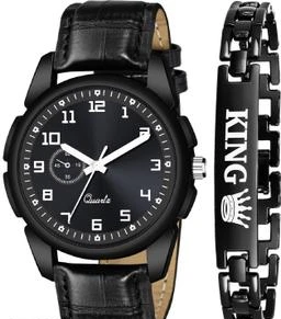 Black Watch Analog Watches Black Colour Dial Watch for Men Stylish