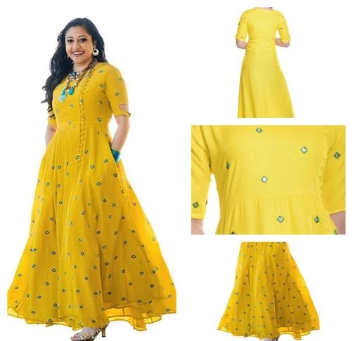 Checkout this latest Kurtis
Product Name: *Women Rayon Flared Embellished Yellow Kurti*
Fabric: Rayon
Sleeve Length: Short Sleeves
Pattern: Embellished
Combo of: Single
Sizes:
M, L, XL, XXL, XXXL, 4XL
Country of Origin: India
Easy Returns Available In Case Of Any Issue


SKU: YellowMinner
Supplier Name: KPF

Code: 305-2731367-6951

Catalog Name: Women Georgette Flared Printed Yellow Kurti
CatalogID_370168
M03-C03-SC1001