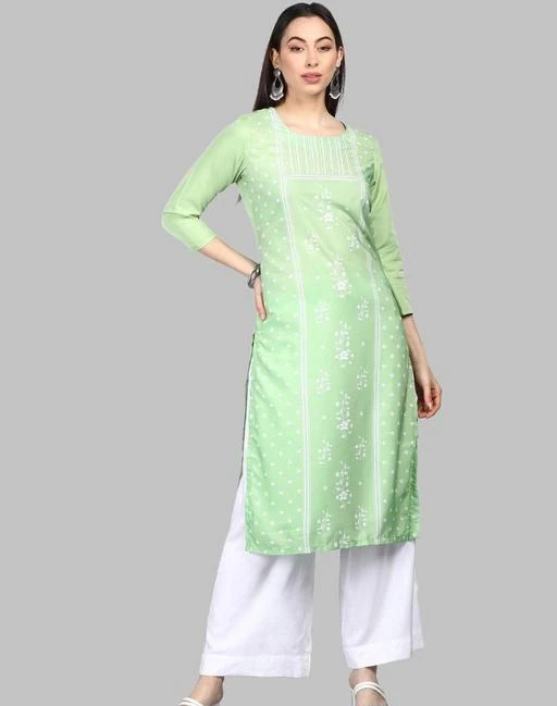 Checkout this latest Kurtis
Product Name: *Trendy Graceful Kurtis *
Fabric: Crepe
Sleeve Length: Three-Quarter Sleeves
Pattern: Printed
Combo of: Single
Sizes:
S (Bust Size: 36 in, Size Length: 45 in) 
M (Bust Size: 38 in, Size Length: 45 in) 
L (Bust Size: 40 in, Size Length: 45 in) 
XL (Bust Size: 42 in, Size Length: 45 in) 
XXL (Bust Size: 44 in, Size Length: 45 in) 
XXXL (Bust Size: 46 in, Size Length: 45 in) 
4XL (Bust Size: 48 in, Size Length: 45 in) 
Country of Origin: India
Easy Returns Available In Case Of Any Issue


SKU: PK1918
Supplier Name: VIVAANTA FASHION LLP

Code: 002-27319932-899

Catalog Name: Trendy Graceful Kurtis
CatalogID_6368346
M03-C03-SC1001