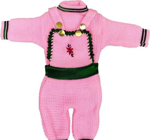Checkout this latest Dungarees
Product Name: *Cutiepie Stylish Girls Dungarees*
Fabric: Wool
Pattern: Self Design
Multipack: Single
Sizes: 
0-3 Months (Bust Size: 11 in, Waist Size: 8 in) 
0-6 Months (Bust Size: 11 in, Waist Size: 8 in) 
3-6 Months (Bust Size: 11 in, Waist Size: 8 in) 
Country of Origin: India
Easy Returns Available In Case Of Any Issue


Catalog Rating: ★4.3 (70)

Catalog Name: Princess Stylish Girls Dungarees
CatalogID_6372066
C62-SC1152
Code: 862-27334934-995