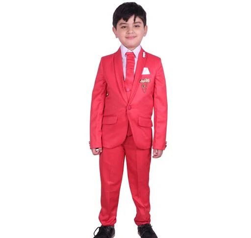 Checkout this latest Clothing Set
Product Name: *SG YUVRAJ Party Wear Suit Set For Boys Clothing Set *
Top Fabric: Polyester
Bottom Fabric: Polyester
Sleeve Length: Long Sleeves
Top Pattern: Solid
Bottom Pattern: Solid
Net Quantity (N): Single
Add-Ons: Jacket
Sizes:
2-3 Years, 3-4 Years, 5-6 Years, 6-7 Years, 7-8 Years, 8-9 Years, 9-10 Years
The 