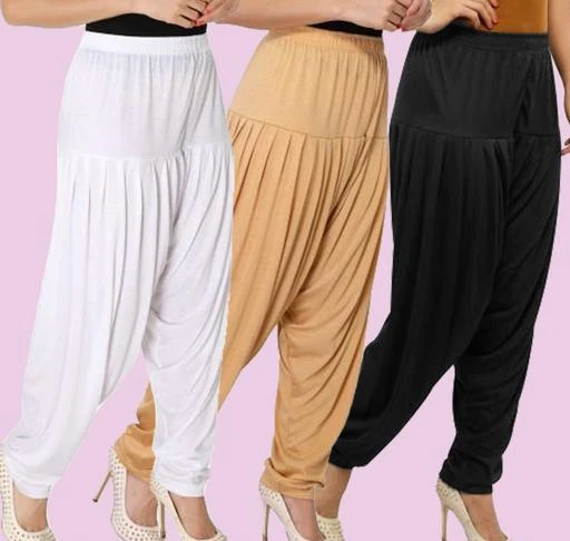 Checkout this latest Patialas
Product Name: *Fabulous Viscose Women's Patiala Pant Combo*
Fabric: Viscose
Size: Waist: XL - Up To 24 in To Up To 32 in XXL - Up To 26 in To Up To 34 in
Length: XL - Up To 40 in XXL - Up To 41 in
Type: Stitched
Description: It Has 3 Pieces Of Women's Patiala Pants
Pattern: Solid
Country of Origin: India
Easy Returns Available In Case Of Any Issue


SKU: gt-white-skin-black
Supplier Name: Glow Trendz

Code: 064-2747634-4221

Catalog Name: Fabulous Viscose Women's Patiala Pant Combo Vol 11
CatalogID_372429
M03-C06-SC1018