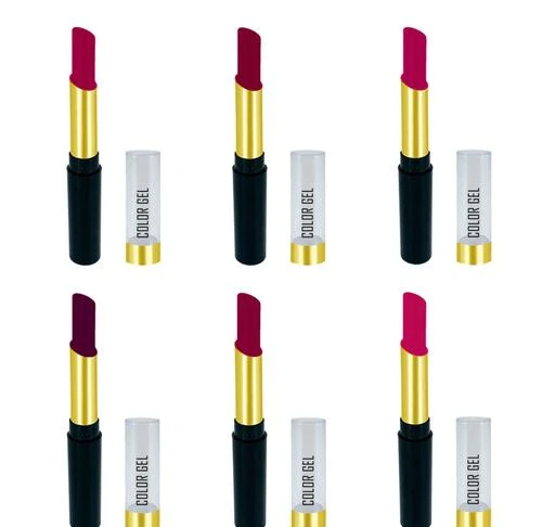 Checkout this latest Lipsticks
Product Name: *COLOR GEL Premium Smudge Proof Lipsticks*
Product Name: COLOR GEL Premium Smudge Proof Lipsticks
Brand Name: Others
Finish: Matte
Color: Multicolor
Type: Stick
Multipack: 6
Country of Origin: India
Easy Returns Available In Case Of Any Issue


SKU: 647002137
Supplier Name: FABLAY INDIA

Code: 013-27478607-054

Catalog Name: COLOR GEL Premium Smudge Proof Lipsticks
CatalogID_6411573
M07-C20-SC2005
