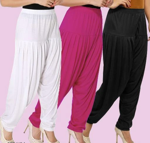 Checkout this latest Patialas
Product Name: *Fabulous Viscose Women's Patiala Pants Combo*
Fabric: Viscose
Waist Size : XL - Up To 24 in To Up To 32 in XXL - Up To 26 in To Up To 34 in
Length: Up To 40 in
Type: Stitched
Description: It Has 3 Pieces Of Women's Patiala Pants
Pattern: Solid
Country of Origin: India
Easy Returns Available In Case Of Any Issue


SKU: GT-BLACK-WHITE-RANI_PINK
Supplier Name: Glow Trendz

Code: 064-2754194-4221

Catalog Name: Kamal Fabulous Viscose Women's Patiala Pants Combo Vol 1
CatalogID_373404
M03-C06-SC1018