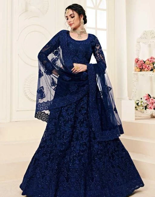 Checkout this latest Lehenga
Product Name: *vyom_bluepari lehenga*
Topwear Fabric: Net
Bottomwear Fabric: Net
Dupatta Fabric: Net
Set type: Choli And Dupatta
Top Print or Pattern Type: Embroidered
Bottom Print or Pattern Type: Embroidered
Dupatta Print or Pattern Type: Embroidered
Sizes: 
Semi Stitched (Lehenga Waist Size: 42 in, Lehenga Length Size: 44 in, Duppatta Length Size: 2.25 in) 
Patlani enterprise's Net Heavy cotted chain Embroidered with stone work Semi-Stitched Lehenga Choli
Country of Origin: India
Easy Returns Available In Case Of Any Issue


SKU: 1968423210
Supplier Name: PATLANI ENTERPRISE

Code: 668-27734030-9961

Catalog Name: Chitrarekha Superior Women Lehenga
CatalogID_6510827
M03-C60-SC1005
.