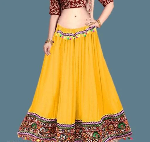 Long skirts shop for dandiya