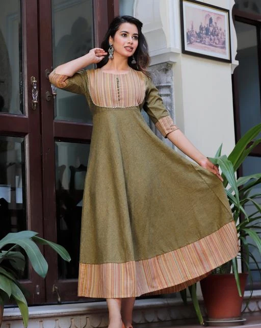 Anarkali Kurti Latest Anarkali Kurti Chinkenkari Anarkali Jaipuri Anarkali  kurti Latest Kurti