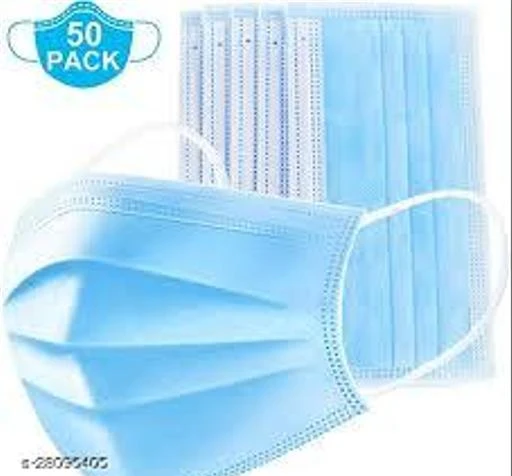 Checkout this latest PPE Masks
Product Name: * New Collections Of Ppe Masks*
Product Name:  New Collections Of Ppe Masks
Brand Name: 19V69
Brand: 19V69
Net Quantity (N): 50
Size: Free Size
Gender: Unisex
Type: 3Ply
DISPOSABLE FACE MASK: This disposable face mask is great for protecting your airways from dust, allergens, chemicals and smoke to help you breathe easier and stay germ-free. 3-LAYER NON-WOVEN FABRIC: The offered face mask is designed with special 3 ply non-woven fabric to ensure enhanced level of protection from even the smallest particles present in the air. ONE SIZE FITS MOST: Its elastic earloop straps can be adjusted to meet the most head sizes while the mask can be stretched in upward/downward direction to contour the ergonomics of your face. MULTIPURPOSE USES: Ideal for doctor’s offices, hospital care, dental clinics, caterers, construction areas, beauty shops, etc. by professionals & people with allergies for utmost personal care. ENHANCED COMFORT LEVEL: It is made with skin-friendly non-woven fabric that is gentle on human skin & has low breathing resistance for enhanced comfort even during long hours of wearing
Country of Origin: India
Easy Returns Available In Case Of Any Issue


SKU: 5@10 blue mask
Supplier Name: harshika enterprises

Code: 611-28096405-993

Catalog Name:  New Collections Of Ppe Masks
CatalogID_6617066
M07-C22-SC1758