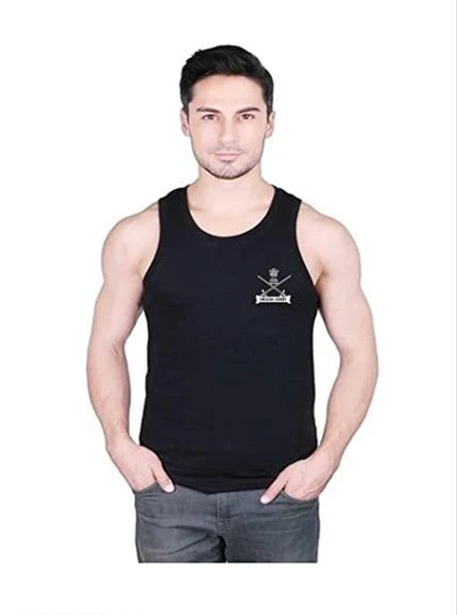  Quality Army Vest For Man Comfortable In Black Colour Army