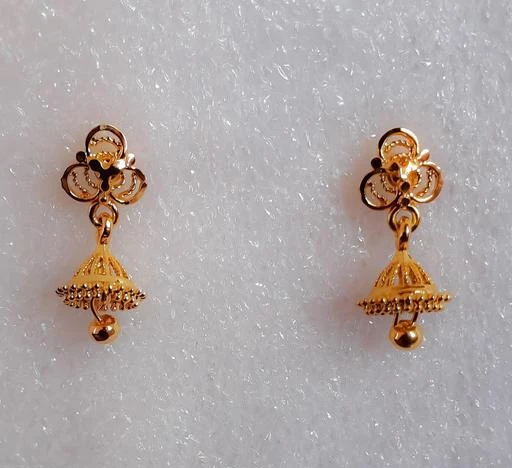 Checkout this latest Earrings & Studs
Product Name: *Princess Graceful Earrings*
Base Metal: Brass
Plating: Gold Plated
Sizing: Non-Adjustable
Stone Type: No Stone
Type: Jhumkhas
It is a gold plated jhumki.this jhumki length is 2cm,width is 1cm.the back part is sqrew lock.
Country of Origin: India
Easy Returns Available In Case Of Any Issue


SKU: EBWzmAUd
Supplier Name: SUNDARI GOLD COVERING

Code: 741-28409548-003

Catalog Name: Shimmering Graceful Earrings
CatalogID_6737676
M05-C11-SC1091