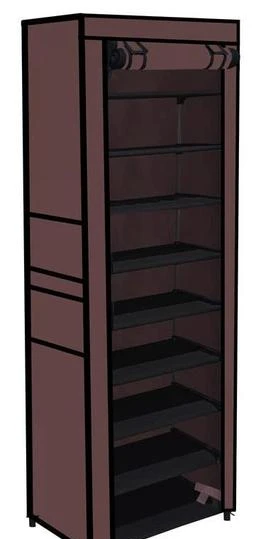 RAXON WORLD 6 Layer Heavy-Duty Shoe Rack Multipurpose Cabinet with  Non-Woven Fabric Cover 