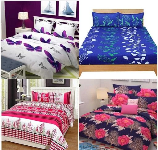Checkout this latest Bedsheets_2000-3000
Product Name: *Trendy Fancy Bedsheets*
Fabric: Glace Cotton
No. Of Pillow Covers: 8
Thread Count: 120
Multipack: Pack Of 4
Sizes:
King
Country of Origin: India
Easy Returns Available In Case Of Any Issue


SKU: CPCombo4bd1647
Supplier Name: Rudraa Craft N Creations

Code: 818-28796417-9991

Catalog Name: Trendy Fancy Bedsheets
CatalogID_6894670
M08-C24-SC1101
