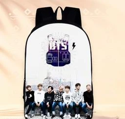 Bts, bts bag, Jung kook printed bag, School Bag, Water Bottle, Printed  bottle, Backpack, Pittu bag