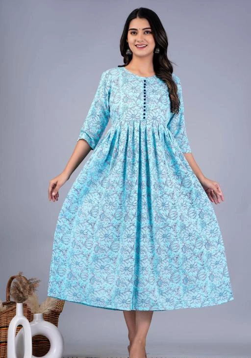 Flared kurtis best sale