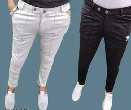 Mens Branded Slim Fit Comfortable Wear 4 Pocket Track cum