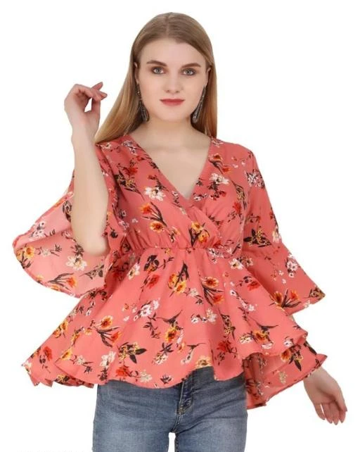 Checkout this latest Tops & Tunics
Product Name: *Fancy Fashionable Women Tops & Tunics*
Fabric: Crepe
Sleeve Length: Short Sleeves
Pattern: Printed
Multipack: 1
Sizes:
S (Bust Size: 36 in, Length Size: 30 in) 
M, L, XL, XXL
Country of Origin: India
Easy Returns Available In Case Of Any Issue


Catalog Rating: ★3.8 (575)

Catalog Name: Fancy Fashionable Women Tops & Tunics
CatalogID_6934378
C79-SC1020
Code: 652-28912172-9921