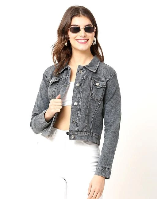 Checkout this latest Coats & Jackets
Product Name: *stylemyth - fashion point Women Denim Grey Casual Jacket*
Sizes:
XS, S, M, L, XL, XXL (Bust Size: 44 in, Length Size: 20 in, Waist Size: 38 in, Hip Size: 47 in, Shoulder Size: 48 in) 
Country of Origin: India
Easy Returns Available In Case Of Any Issue


SKU: jan08-
Supplier Name: stylemyth

Code: 204-28926540-9951

Catalog Name: Trendy Glamorous Women Coats & Jackets
CatalogID_6937924
M04-C07-SC1023