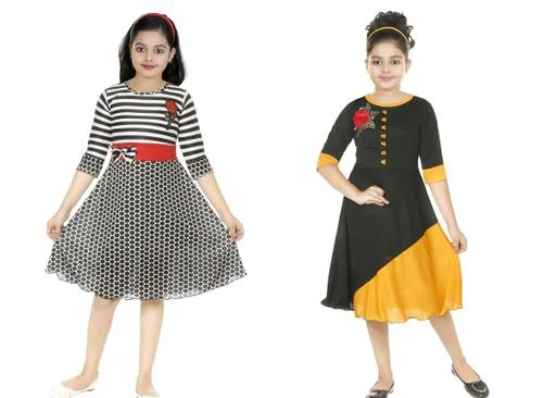 Checkout this latest Frocks & Dresses
Product Name: *Cute Fancy Girls Frocks & Dresses*
Fabric: Cotton Blend
Sleeve Length: Three-Quarter Sleeves
Pattern: Self-Design
Multipack: Pack Of 2
Sizes:
2-3 Years (Bust Size: 24 in, Length Size: 22 in) 
3-4 Years (Bust Size: 26 in, Length Size: 23 in) 
4-5 Years (Bust Size: 27 in, Length Size: 23 in) 
5-6 Years (Bust Size: 28 in, Length Size: 24 in) 
6-7 Years (Bust Size: 29 in, Length Size: 25 in) 
7-8 Years (Bust Size: 30 in, Length Size: 25 in) 
8-9 Years (Bust Size: 30 in, Length Size: 25 in) 
9-10 Years (Bust Size: 31 in, Length Size: 26 in) 
Country of Origin: India
Easy Returns Available In Case Of Any Issue


Catalog Rating: ★3.8 (255)

Catalog Name: Cute Fancy Girls Frocks & Dresses
CatalogID_6966890
C62-SC1141
Code: 484-29057972-9921