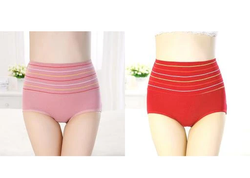 Product Name: *Women Hipster Multicolor Cotton Blend Panty (Pack of 2)