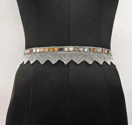 New Fancy Premium Quality Traditional Fabric Val Work Adjustable Waist Belt  Kamarbandh for Women hip belt