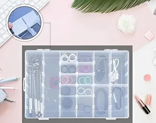  Plastic Large Bead Organizer Box With Adjustable