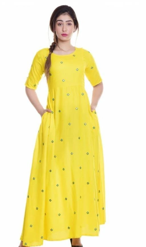 Checkout this latest Kurtis
Product Name: *Women Rayon Flared Embellished Yellow Kurti*
Fabric: Rayon
Sleeve Length: Three-Quarter Sleeves
Pattern: Embellished
Combo of: Single
Sizes:
M, L, XL, XXL
Country of Origin: India
Easy Returns Available In Case Of Any Issue


SKU: WA0014
Supplier Name: Yadu International

Code: 633-2931594-0711

Catalog Name: Women Rayon Flared Embellished Yellow Kurti
CatalogID_399404
M03-C03-SC1001