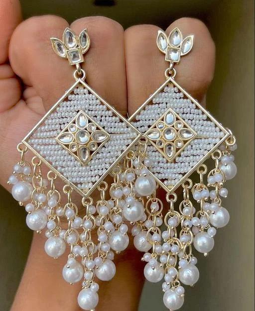 Beautiful modern store earrings