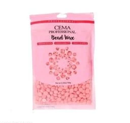 Hair Removal Wax Beans for Face, Under Arm, Legs with Wooden Applicator  (100 GM) With 10