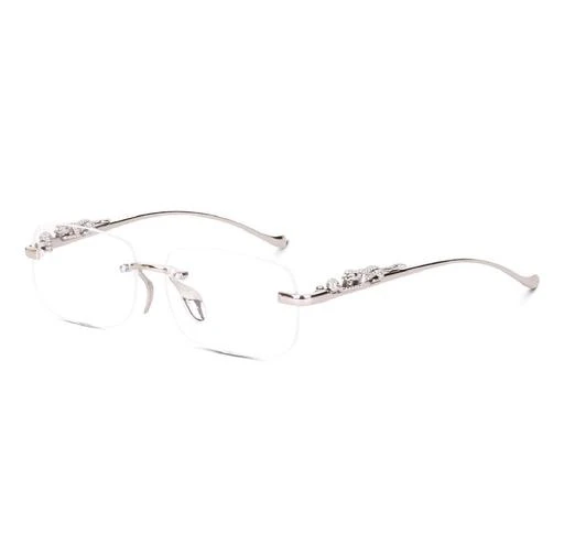  Luxury Rimless Sunglasses Golden Frame Premium Goggles