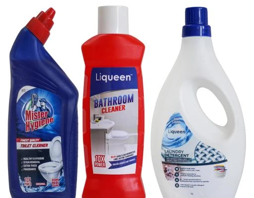Buy Checkout This Latest Cleaners Disinfectants Product Name Mr Hygiene Toilet Cleaner 500ml Liqueen Bathroom Cleaner 500ml Liquid Detergent Front Load 1l For Rs375 Cod And Easy Return Available