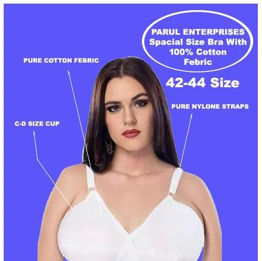 Plus Size Bra , Big Size Bra heavy bust bra 40 to 50 B or C or D cup