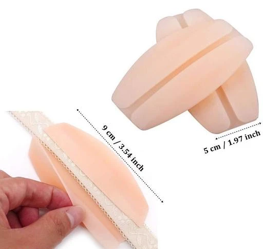 2Pcs Silicone Bra Strap Cushions Non-Slip Comfort Shoulder Pads
