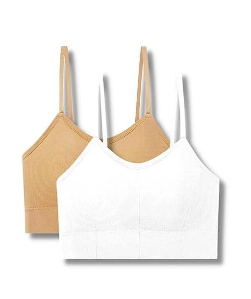  Pack Of 2 Seamless Sport Bra Padded Push Up Bralette Women  Underwear