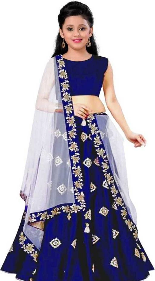 Checkout this latest Lehanga Cholis
Product Name: *Cute Stylus Kids Girls Lehanga Cholis*
Top Fabric: Silk
Lehenga Fabric: Satin
Dupatta Fabric: Net
Sleeve Length: Sleeveless
Top Pattern: Solid
Lehenga Pattern: Embroidered
Dupatta Pattern: solid
Stitch Type: Semi-Stitched
Sizes: 
8-9 Years, 9-10 Years, 10-11 Years (Lehenga Waist Size: 34 m, Lehenga Length Size: 34 m, Duppatta Length Size: 1.7 m) 
11-12 Years, 12-13 Years, 13-14 Years, 14-15 Years, 15-16 Years
Country of Origin: India
Easy Returns Available In Case Of Any Issue


SKU: M_BLUE_LACE_9
Supplier Name: MITALI FAB

Code: 492-30951628-994

Catalog Name: Cute Stylus Kids Girls Lehanga Cholis
CatalogID_7391044
M10-C32-SC1137