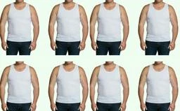  Trendy Men Cotton Innerwear Vest Pack Of 8 / Classic Trendy Men