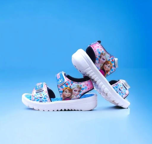 fcity.in Frosty Footprints Cool Kids Frozen Sandals For Summer Fun