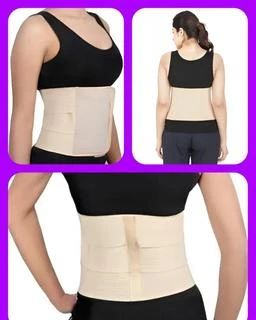 Hot Body Shaper Slim sweat Belt Stomach Belly Shaper, Tummy Trimmer Tucker,  Hot Shaper, Belly Fat Reducer Belt(Black)(Unisex)
