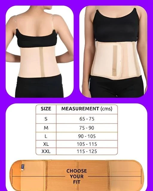  Abdominal Belt Post Pregnancy Belt Unisex Hot Body Shaper  Neoprene