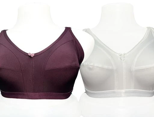  Women Lightly Padded Sports Bra Full Coverage Wire Racerback Bra  /