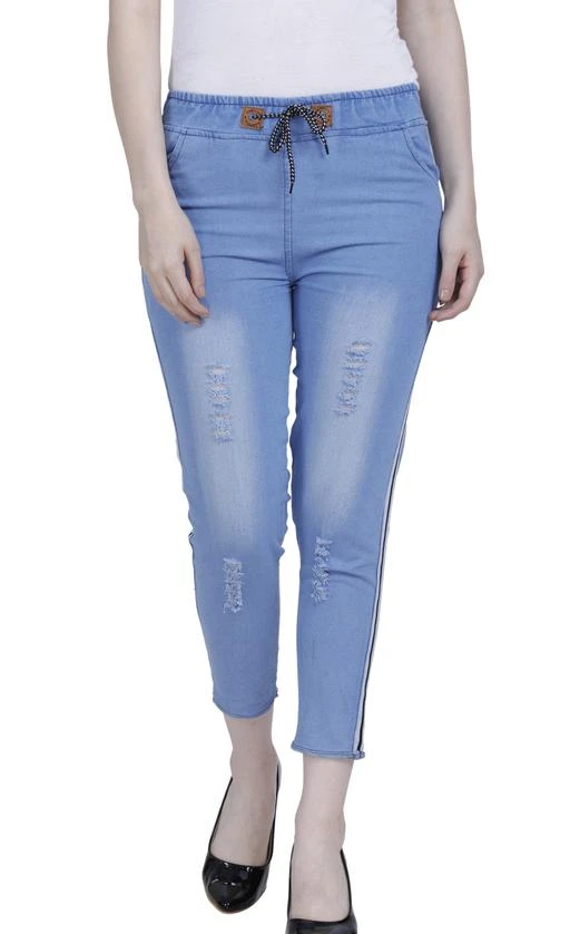 Checkout this latest Trousers & Pants
Product Name: *Trendy Women Denim Women Trousers *
Fabric: Denim
Pattern: Self-Design
Multipack: 1
Sizes: 
26, 28, 30 (Waist Size: 30 in, Length Size: 36 in) 
32 (Waist Size: 32 in, Length Size: 36 in) 
Country of Origin: India
Easy Returns Available In Case Of Any Issue


Catalog Rating: ★3.8 (676)

Catalog Name: Trendy Women Denim Women Trousers
CatalogID_7476402
C79-SC1032
Code: 772-31303960-996