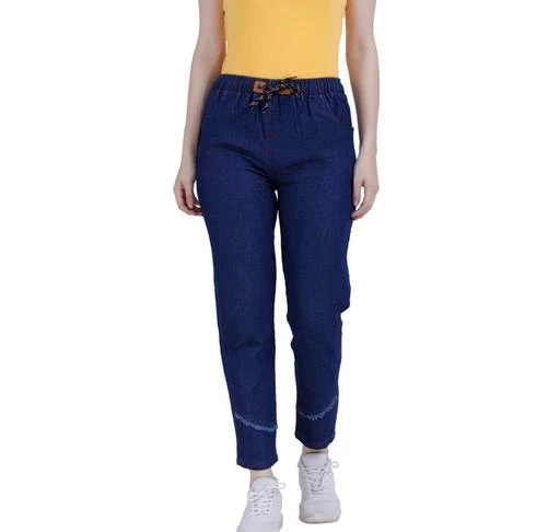 Checkout this latest Trousers & Pants
Product Name: *Trendy Women Denim Women Trousers *
Fabric: Denim
Pattern: Self-Design
Multipack: 1
Sizes: 
30 (Waist Size: 30 in, Length Size: 36 in) 
Country of Origin: India
Easy Returns Available In Case Of Any Issue


Catalog Rating: ★3.8 (444)

Catalog Name: Trendy Women Denim Women Trousers
CatalogID_7476402
C79-SC1032
Code: 962-31303963-996