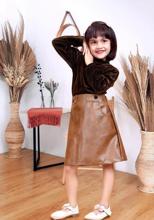 Brown skirt shop toddler