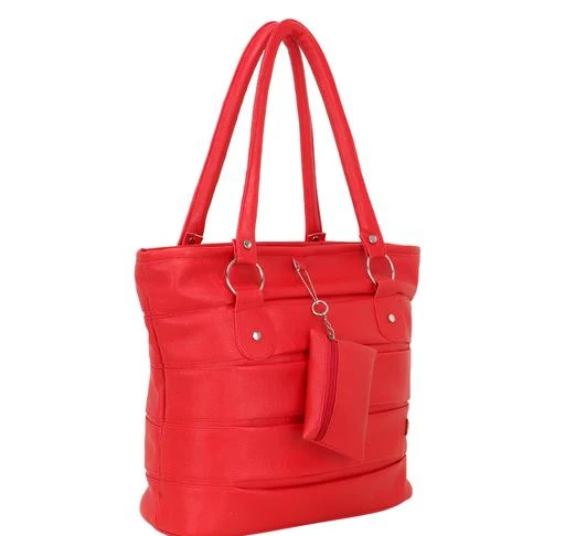 Checkout this latest Handbags
Product Name: *Element Cart Women Red Hand Bag*
Material: PU
No. of Compartments: 3
Pattern: Solid
Type: Bag with Pouch
Sizes:Free Size (Length Size: 40 in, Width Size: 10 in, Height Size: 30 in) 
Stylish and durable, this handbag from Element cart is a must-have wardrobe accessory. This bag can be teamed with dark denims, a cute T-shirt, and ballerinas for a fabulous weekend ensemble.
Country of Origin: India
Easy Returns Available In Case Of Any Issue


SKU: EL-HANDBAG-031-POUCH-RED
Supplier Name: Ecart

Code: 503-31579320-9901

Catalog Name: Ravishing Alluring Women Handbags
CatalogID_7546380
M09-C27-SC5082